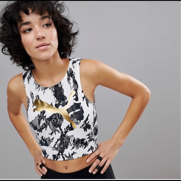 Puma Tops - PUMA CROP  TOP  SIZE XL NEW
